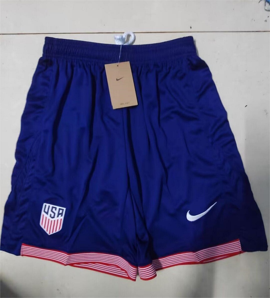 AAA Quality USA 2024 Home Soccer Shorts